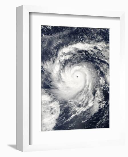 Typhoon Nida in the Pacific Ocean-null-Framed Photographic Print