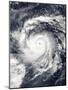 Typhoon Nida in the Pacific Ocean-null-Mounted Photographic Print