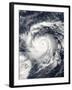 Typhoon Nida in the Pacific Ocean-null-Framed Photographic Print