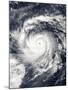 Typhoon Nida in the Pacific Ocean-null-Mounted Photographic Print