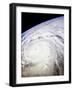 Typhoon Saomai Swirls in the Pacific Ocean East of Taiwan and the Philippines-Stocktrek Images-Framed Premium Photographic Print