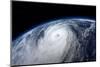 Typhoon, Satellite View. Elements of this Image Furnished by NASA-Mike_Kiev-Mounted Photographic Print