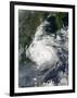 Typhoon Sinlaku-Stocktrek Images-Framed Photographic Print