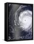 Typhoon Soulik Moves Through the Northwestern Pacific Ocean-null-Framed Stretched Canvas