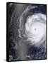 Typhoon Soulik Moves Through the Northwestern Pacific Ocean-null-Framed Stretched Canvas