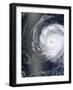 Typhoon Soulik Moves Through the Northwestern Pacific Ocean-null-Framed Photographic Print