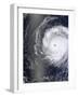 Typhoon Soulik Moves Through the Northwestern Pacific Ocean-null-Framed Photographic Print