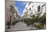 Typical alley and houses of the old town, Polignano a Mare, Province of Bari, Apulia, Italy, Europe-Roberto Moiola-Mounted Photographic Print