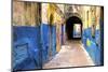 Typical Alley in a Moroccan Town, Africa-haraldmuc-Mounted Photographic Print