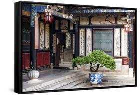 Typical Architecture of the Zhu Family Garden, Jianshui County-Nadia Isakova-Framed Stretched Canvas