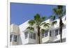 Typical Art Deco Architecture, 8 St, Miami South Beach, Art Deco District, Florida, Usa-Axel Schmies-Framed Photographic Print