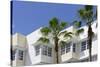 Typical Art Deco Architecture, 8 St, Miami South Beach, Art Deco District, Florida, Usa-Axel Schmies-Stretched Canvas