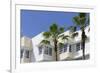 Typical Art Deco Architecture, 8 St, Miami South Beach, Art Deco District, Florida, Usa-Axel Schmies-Framed Photographic Print