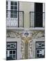 Typical Azulejos (Painted Tiles), Lisbon, Portugal-Yadid Levy-Mounted Photographic Print