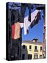 Typical Backstreet, Venice, Veneto, Italy-Guy Thouvenin-Stretched Canvas