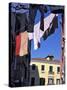 Typical Backstreet, Venice, Veneto, Italy-Guy Thouvenin-Stretched Canvas