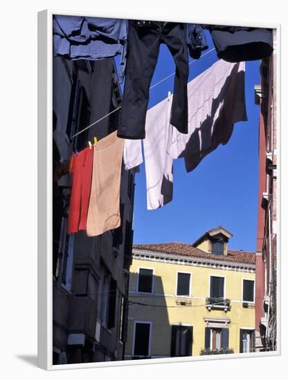 Typical Backstreet, Venice, Veneto, Italy-Guy Thouvenin-Framed Photographic Print