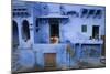 Typical Blue Architecture, Jodhpur, Western Rajasthan, India, Asia-Doug Pearson-Mounted Photographic Print