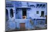 Typical Blue Architecture, Jodhpur, Western Rajasthan, India, Asia-Doug Pearson-Mounted Photographic Print