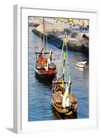 Typical Boats (Rabelos), Porto, Portugal-phbcz-Framed Photographic Print