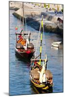Typical Boats (Rabelos), Porto, Portugal-phbcz-Mounted Photographic Print
