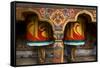 Typical Buddhist Praying Role, Kyichu Lhakhang, Bhutan-Michael Runkel-Framed Stretched Canvas