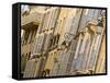 Typical Building Facade, Old Aix, Aix En Provence, Provence, France, Europe-Guy Thouvenin-Framed Stretched Canvas