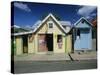 Typical Caribbean Houses, St. Lucia, Windward Islands, West Indies, Caribbean, Central America-Gavin Hellier-Stretched Canvas