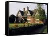 Typical Cheshire Farmhouse, Beeston, Cheshire, England, United Kingdom-Jonathan Hodson-Framed Stretched Canvas