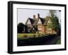 Typical Cheshire Farmhouse, Beeston, Cheshire, England, United Kingdom-Jonathan Hodson-Framed Photographic Print