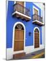 Typical Colonial Architecture, San Juan, Puerto Rico, USA, Caribbean-Miva Stock-Mounted Premium Photographic Print