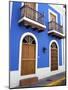 Typical Colonial Architecture, San Juan, Puerto Rico, USA, Caribbean-Miva Stock-Mounted Photographic Print