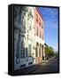 Typical Colonial Architecture, San Juan, Puerto Rico, USA, Caribbean-Miva Stock-Framed Stretched Canvas