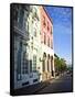 Typical Colonial Architecture, San Juan, Puerto Rico, USA, Caribbean-Miva Stock-Framed Stretched Canvas