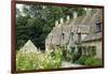 Typical Cotswold Houses in the Village of Bibury, the Cotswolds, Gloucestershire-Alex Robinson-Framed Photographic Print