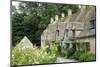 Typical Cotswold Houses in the Village of Bibury, the Cotswolds, Gloucestershire-Alex Robinson-Mounted Photographic Print