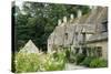 Typical Cotswold Houses in the Village of Bibury, the Cotswolds, Gloucestershire-Alex Robinson-Stretched Canvas