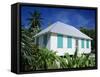 Typical Cottage, George Town, Grand Cayman, Cayman Islands, West Indies, Central America-Ruth Tomlinson-Framed Stretched Canvas