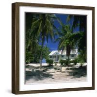 Typical Cottage on the North Side of Grand Cayman, Cayman Islands, West Indies, Caribbean-Ruth Tomlinson-Framed Photographic Print