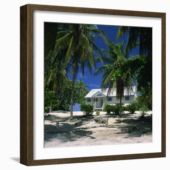 Typical Cottage on the North Side of Grand Cayman, Cayman Islands, West Indies, Caribbean-Ruth Tomlinson-Framed Photographic Print