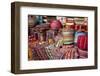 Typical Cushions in Street Shop, Marrakech, Morocco, North Africa, Africa-Guy Thouvenin-Framed Photographic Print