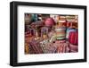 Typical Cushions in Street Shop, Marrakech, Morocco, North Africa, Africa-Guy Thouvenin-Framed Photographic Print