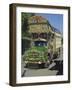Typical Decorated Truck, Karakoram (Karakorum) Highway, Gilgit, Pakistan-Anthony Waltham-Framed Photographic Print