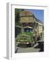 Typical Decorated Truck, Karakoram (Karakorum) Highway, Gilgit, Pakistan-Anthony Waltham-Framed Photographic Print