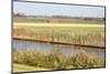 Typical Dutch Farmland with Meadows and Canals-kruwt-Mounted Photographic Print