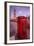 Typical English Red Telephone Box Near Big Ben, Westminster, London, England, UK-Roberto Moiola-Framed Photographic Print