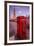 Typical English Red Telephone Box Near Big Ben, Westminster, London, England, UK-Roberto Moiola-Framed Photographic Print