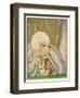 Typical Flapper with Platinum Blonde Bobbed Hair Green Eye-Shadow Rouge and Pencil Thin Eyebrows-Barjanbey-Framed Art Print