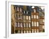 Typical Half Timbered Houses, Old Town, Rennes, Brittany, France, Europe-Guy Thouvenin-Framed Photographic Print