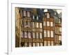 Typical Half Timbered Houses, Old Town, Rennes, Brittany, France, Europe-Guy Thouvenin-Framed Photographic Print